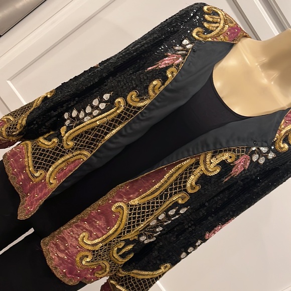 ROYAL FEELINGS FANCY SEQUENCED JACKET SIZE L - Picture 6 of 10
